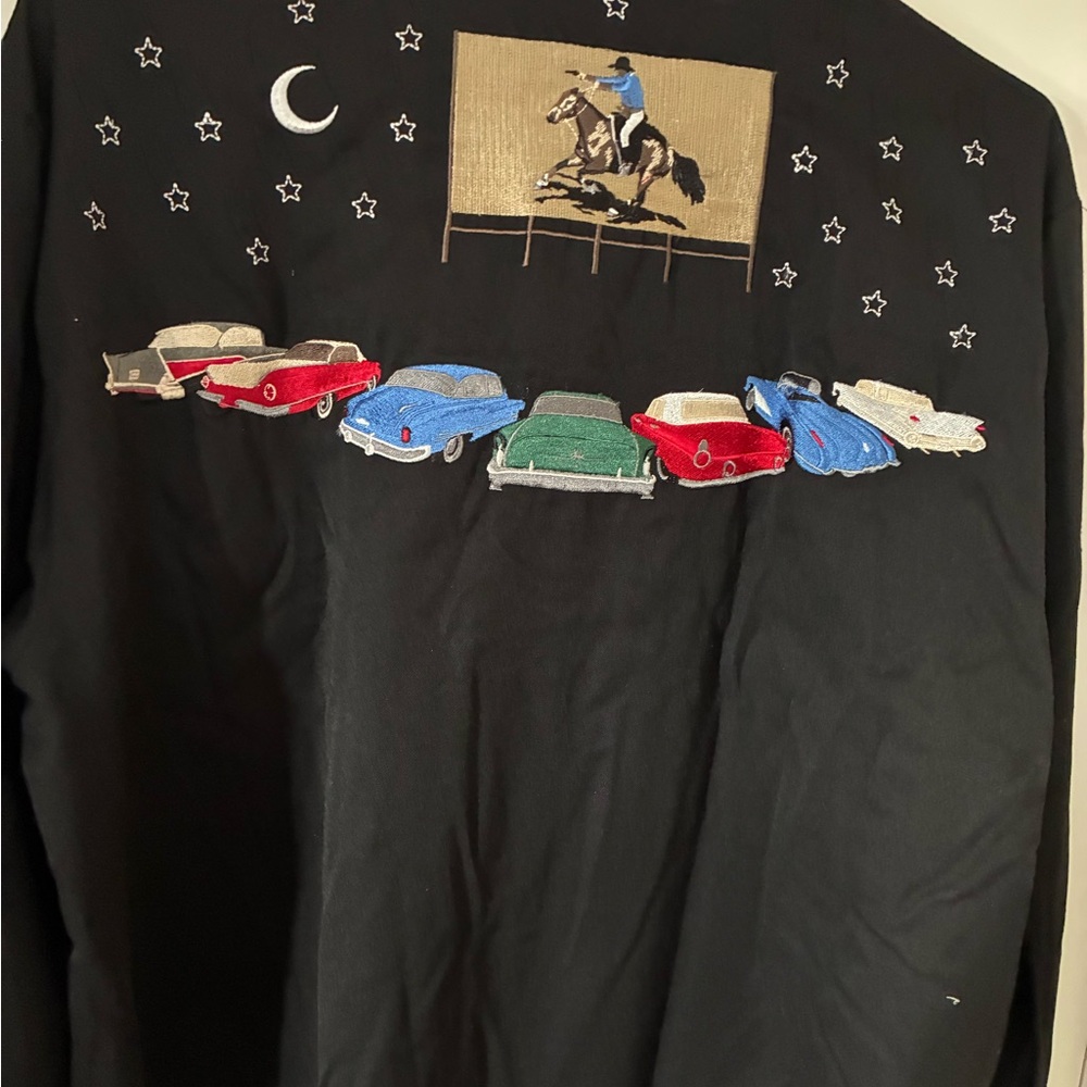 Scully Classic Western Snap Shirt Black